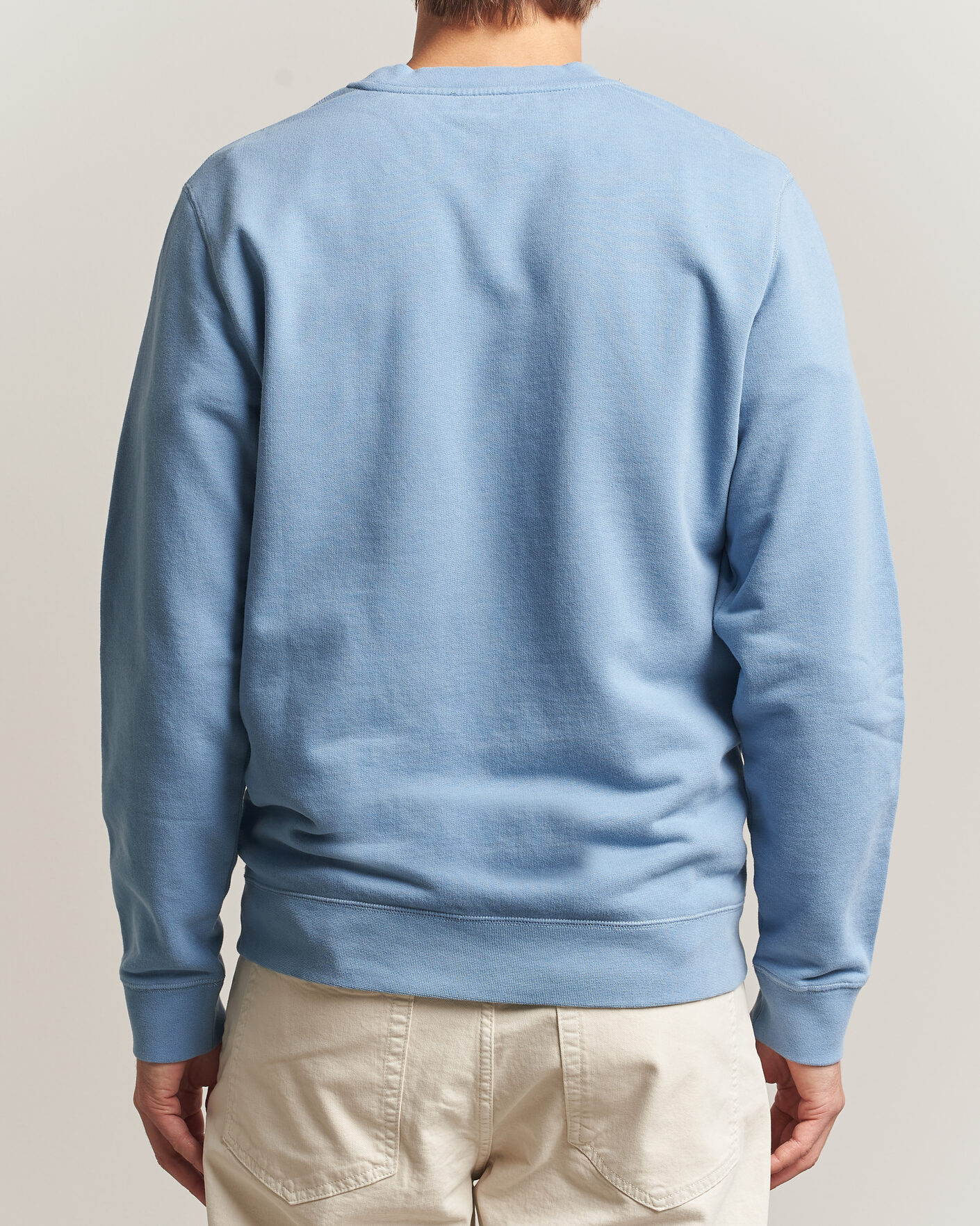 Herre | Trøjer | Sunspel | Loopback Sweatshirt Studio Blue