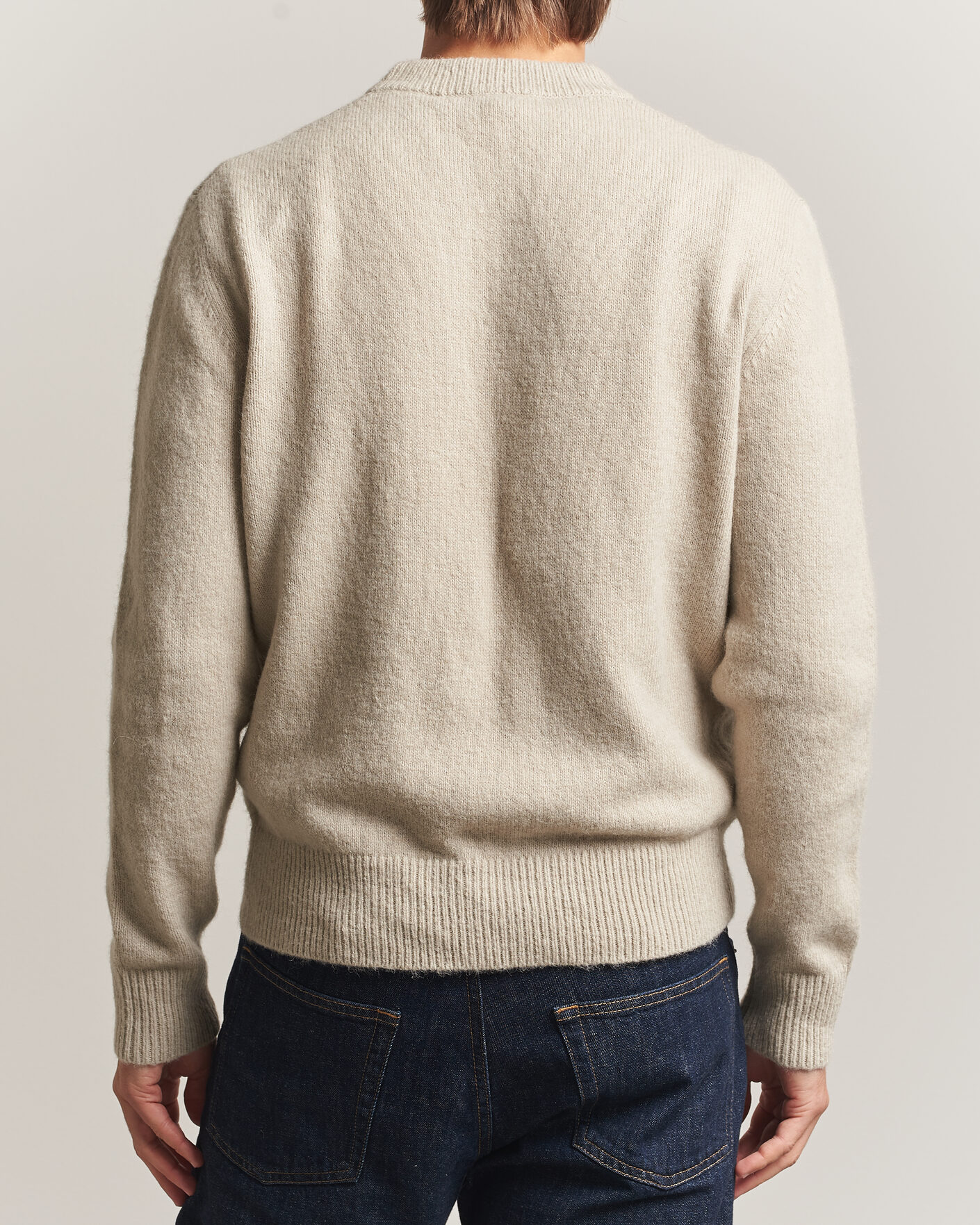 Herre | Trøjer | Sunflower | Moon Alpaca Sweater Pebble