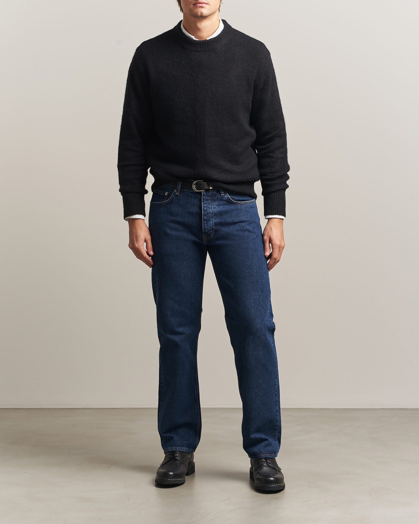 Herre | Trøjer | Sunflower | Moon Alpaca Sweater Black