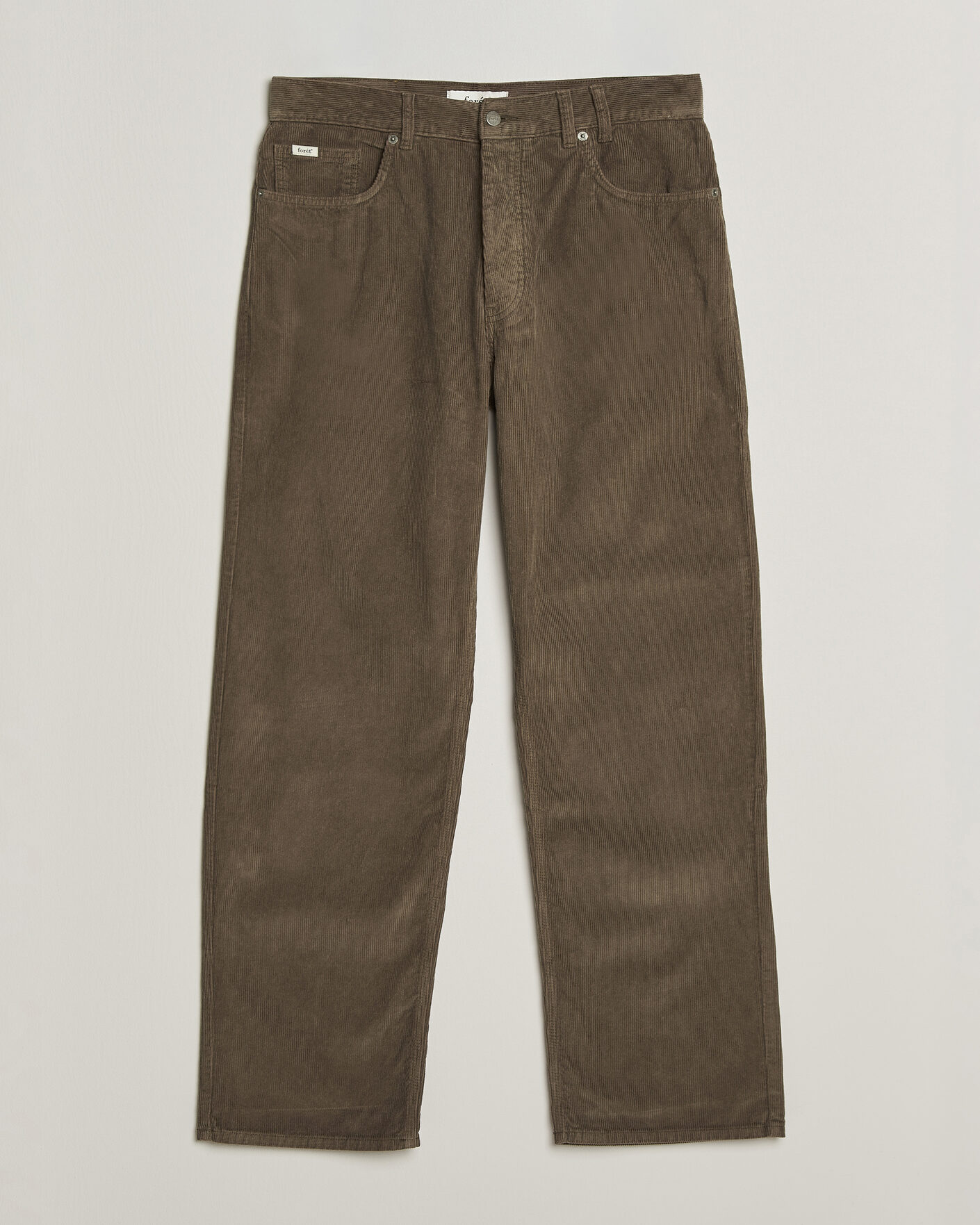 Herre | Bukser | Forét | Moor Relaxed Fit Corduroy Pants Faded Wood