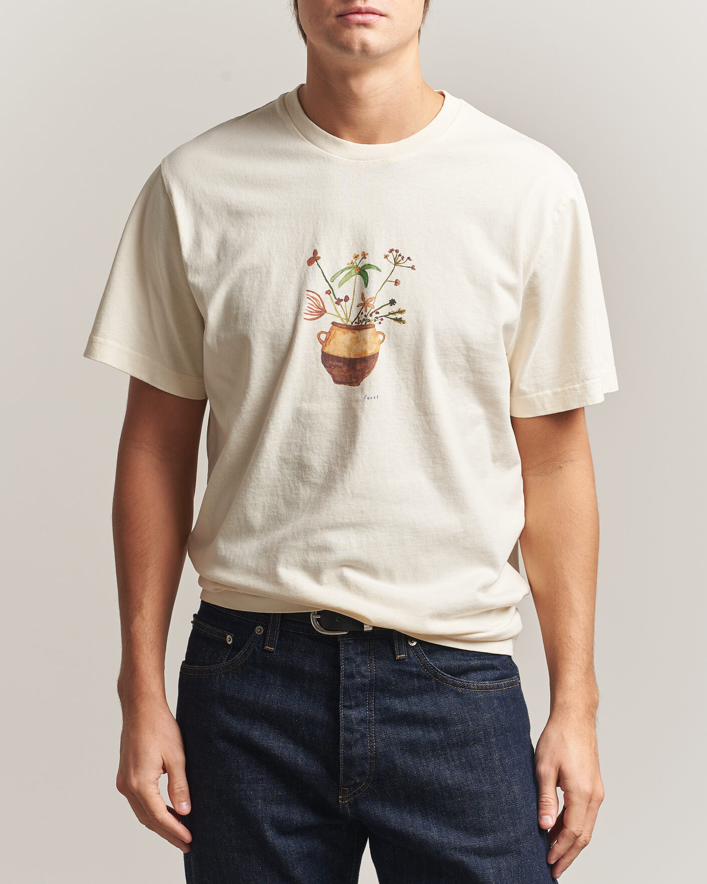 Herre | T-Shirts | Forét | Vase T-Shirt Cloud