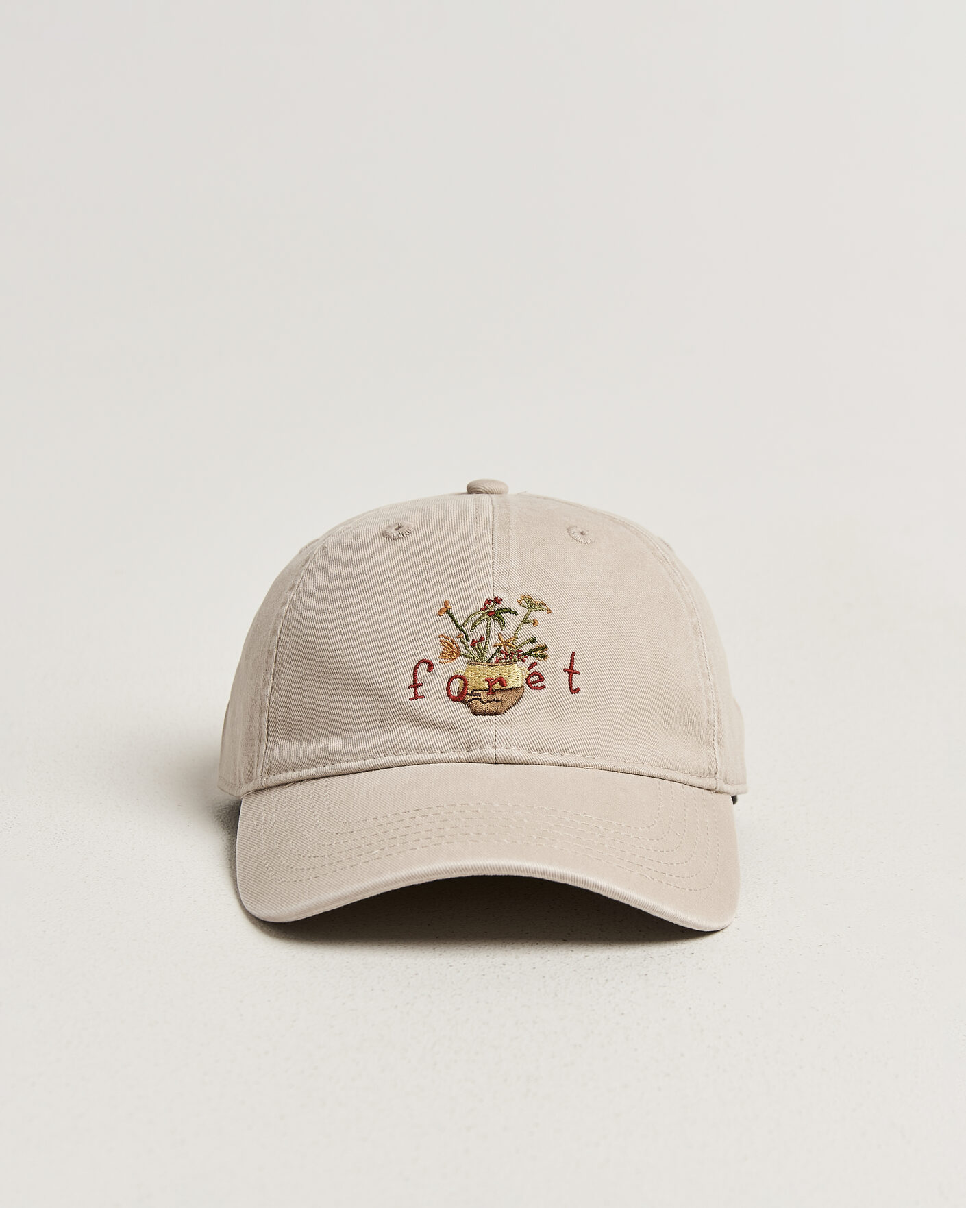 Herre | Hatte & kasketter | Forét | Vase Washed Cap Khaki