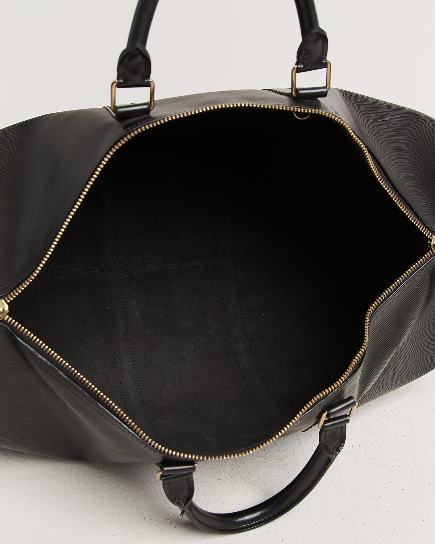 Herre | Pre-Owned & Vintage Bags | Louis Vuitton Pre-Owned | Keepall Epi Leather 50 Black