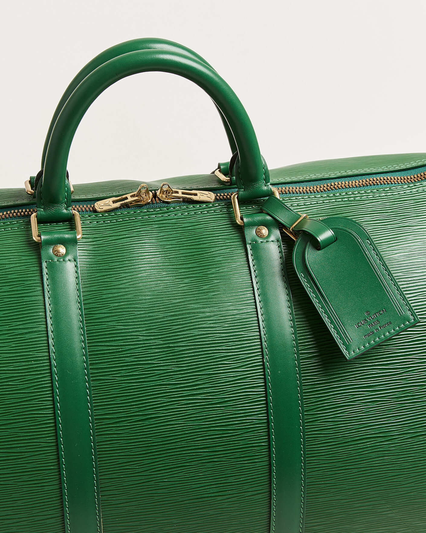 Herre | Pre-Owned & Vintage Bags | Louis Vuitton Pre-Owned | Keepall 55 Epi Leather Green