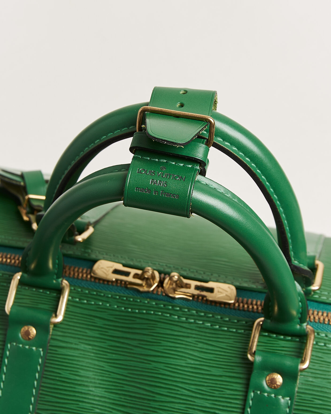 Herre | Pre-Owned & Vintage Bags | Louis Vuitton Pre-Owned | Keepall 55 Epi Leather Green