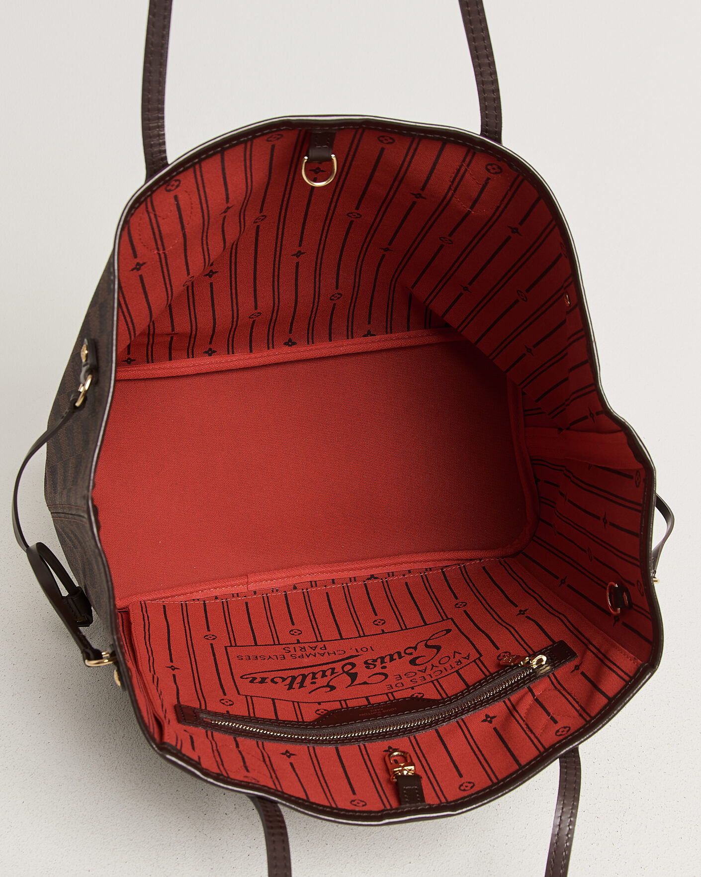 Herre | Pre-Owned & Vintage Bags | Louis Vuitton Pre-Owned | Neverfull MM Damier Ebene