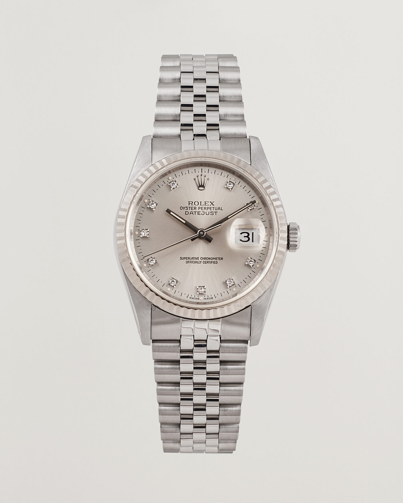 Herre | Pre-Owned & Vintage Watches | Rolex Pre-Owned | Datejust 36 Diamant