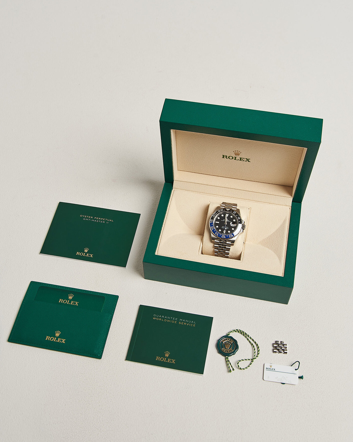 Herre | Pre-Owned & Vintage Watches | Rolex Pre-Owned | GMT-Master II Batgirl 