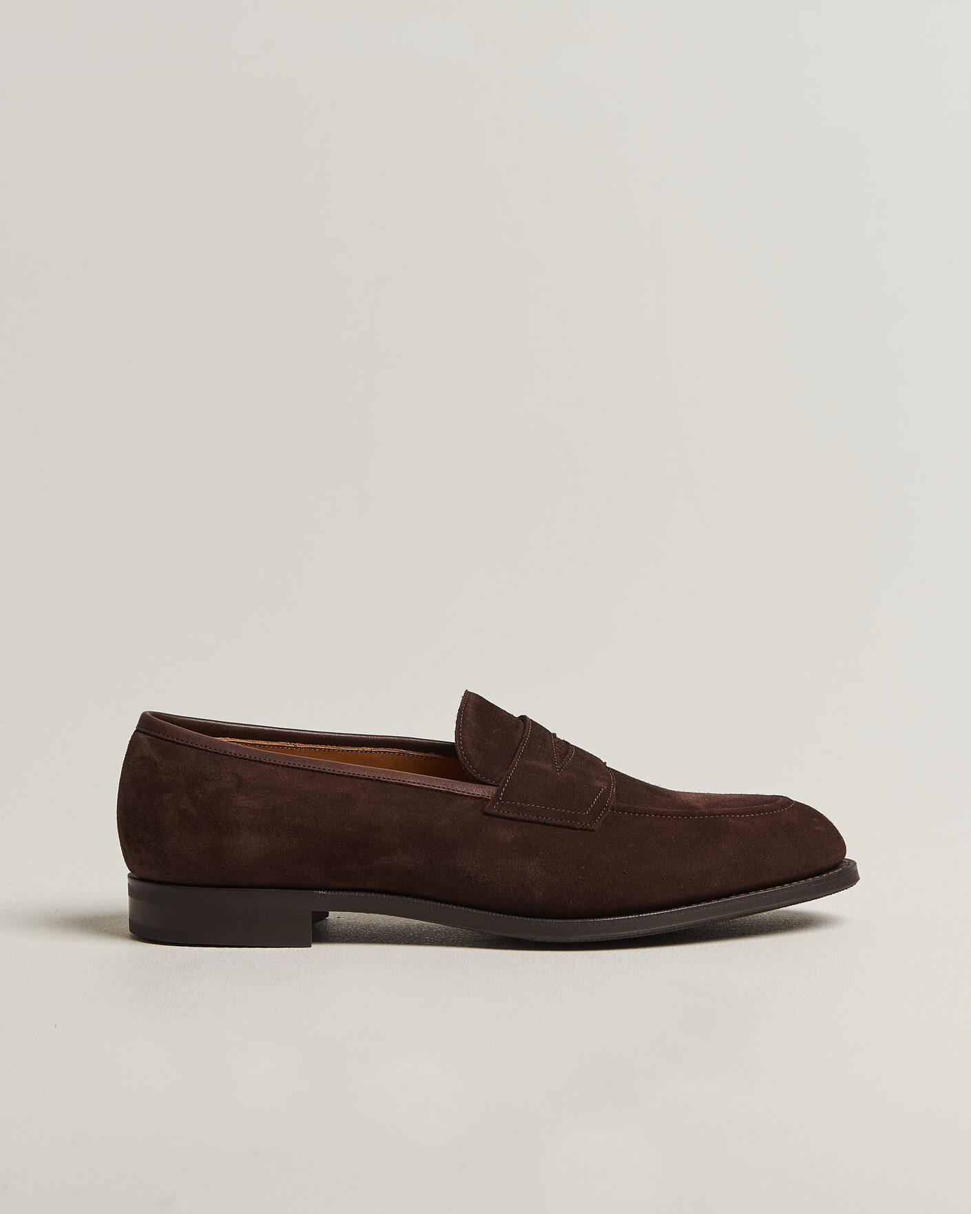 Herre | Loafers | Edward Green | Piccadilly Penny Loafer Mink Suede