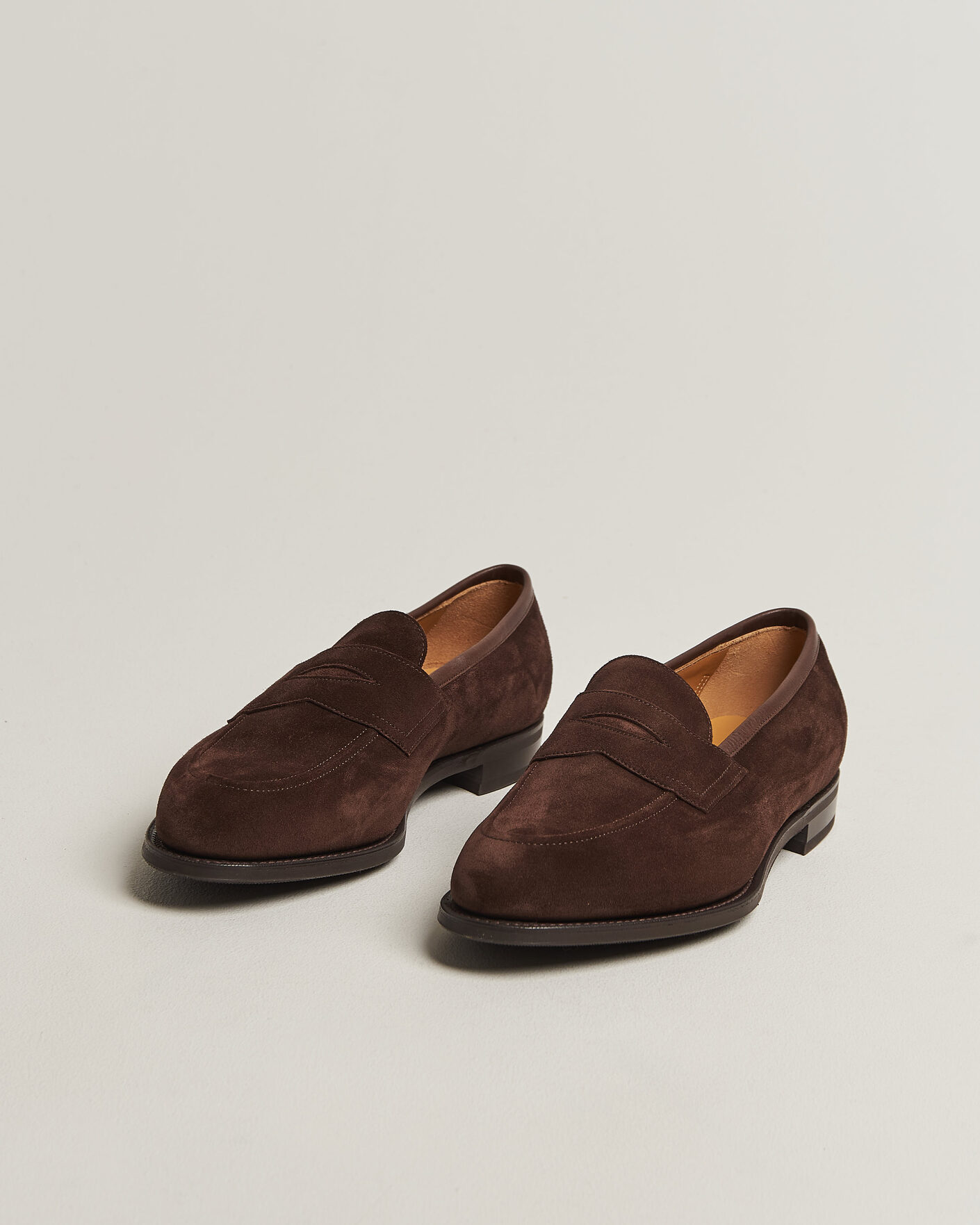 Herre | Loafers | Edward Green | Piccadilly Penny Loafer Mink Suede
