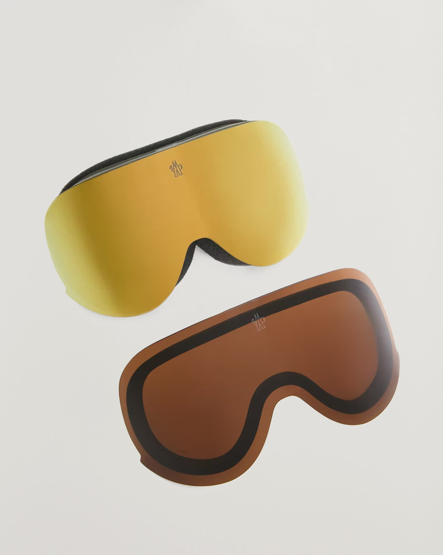 Herre | Solbriller | Moncler Lunettes | Snowflare Ski Googles Black/Gold