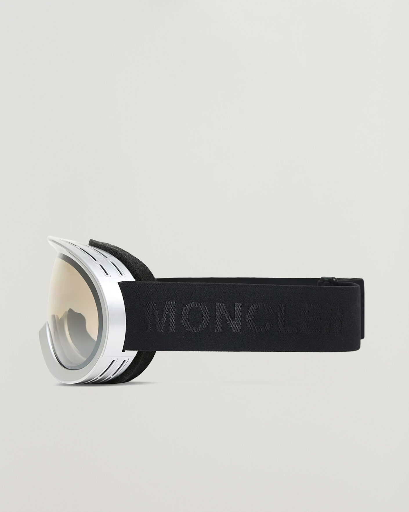 Herre | Solbriller | Moncler Lunettes | Snowray Ski Googles Shiny Silver