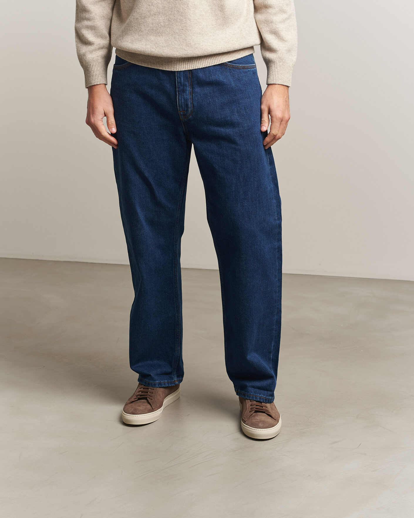Herre | Sneakers | Sweyd | 055 Suede Sneaker Bark