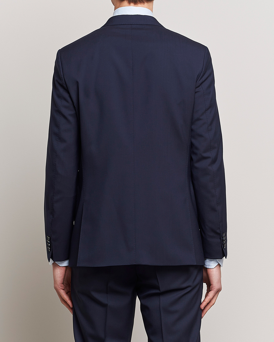 Herre | Jakkesæt | Oscar Jacobson | Falk Wool Suit Blue