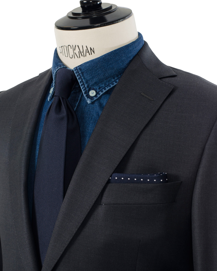 Herre |  |  | Paul Suit Solid Clothing Set Dark Grey