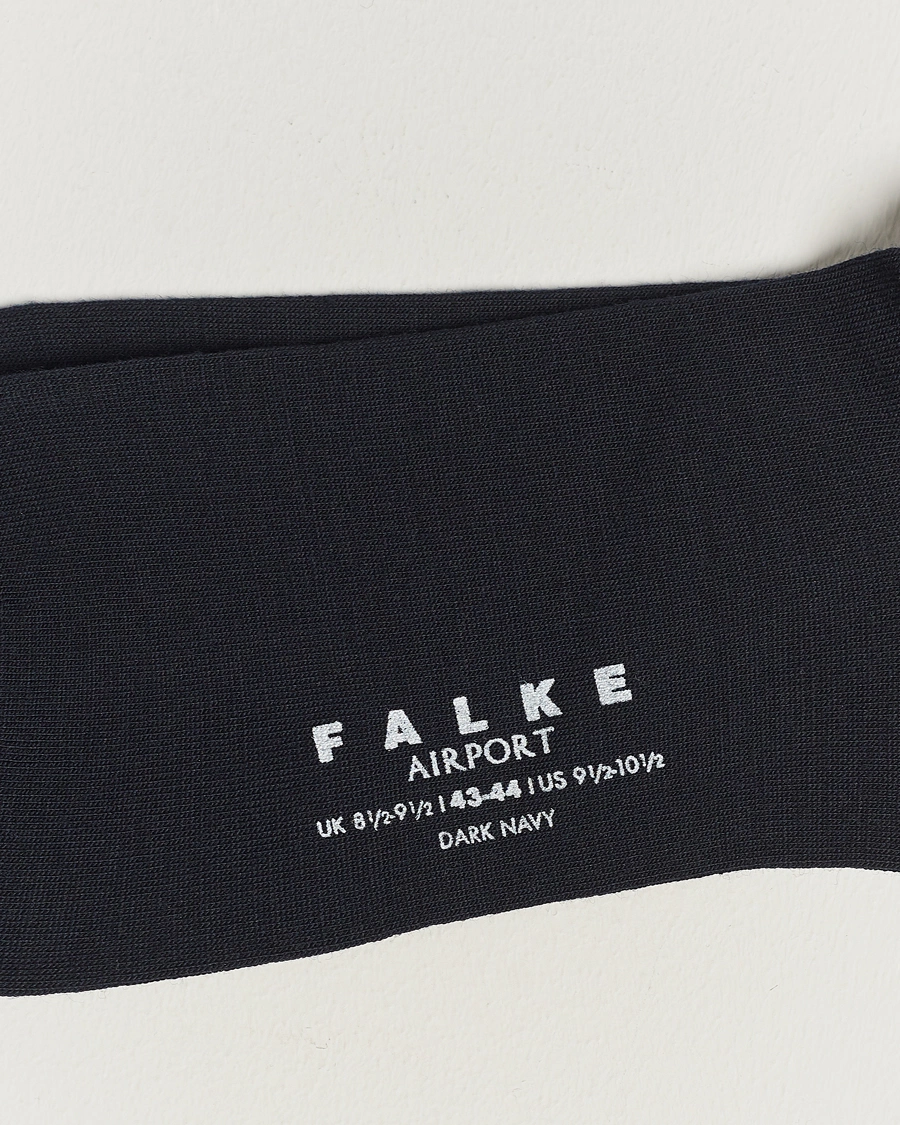 Herre | Undertøj | Falke | 3-Pack Airport Socks Dark Navy/Black/Anthracite