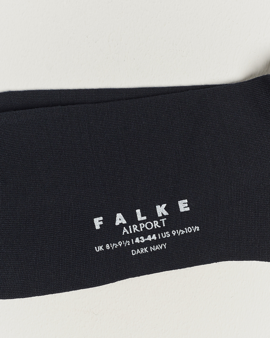 Herre | Falke | Falke | 3-Pack Airport Socks Dark Navy