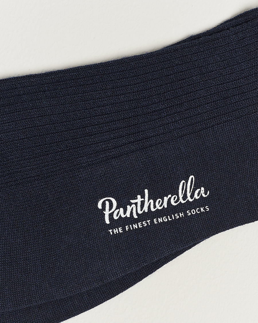 Herre | Undertøj | Pantherella | 3-Pack Naish Merino/Nylon Sock Navy