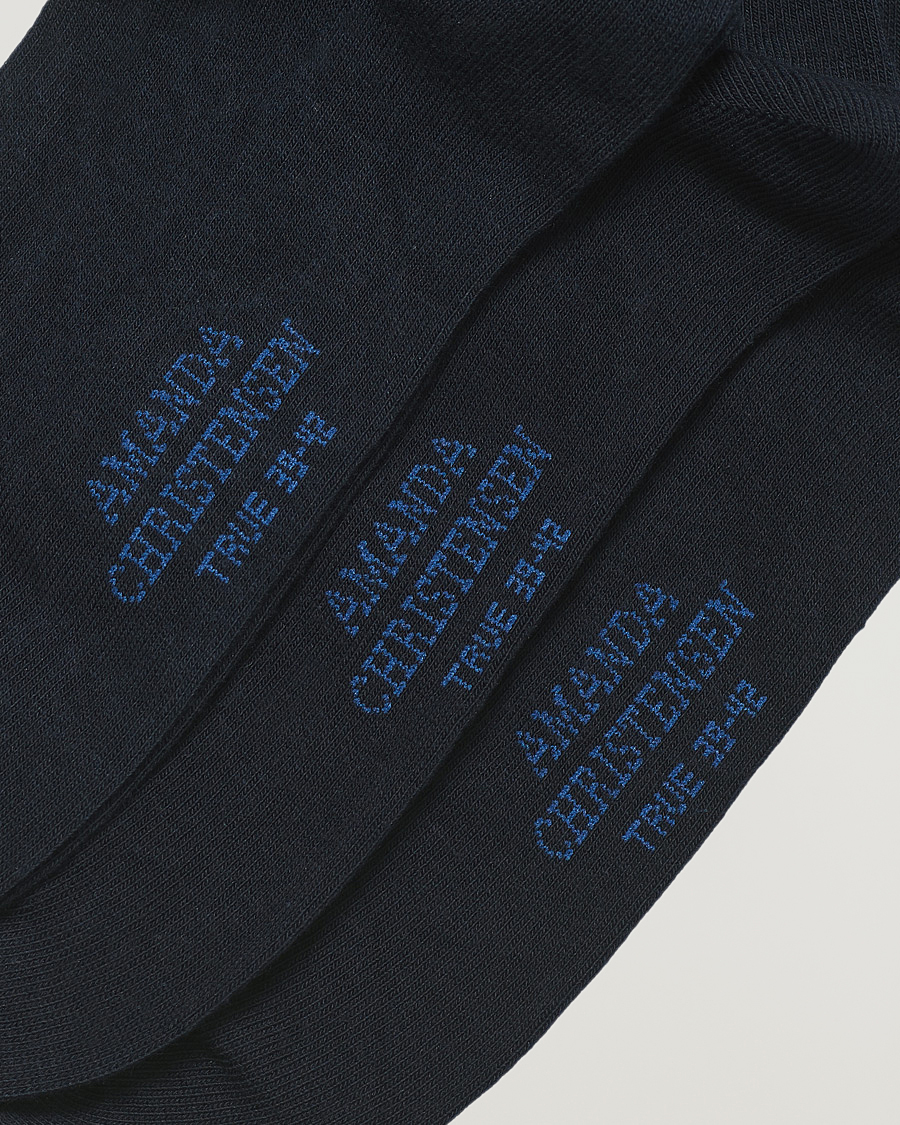 Herre | Undertøj | Amanda Christensen | 9-Pack True Cotton Socks Dark Navy