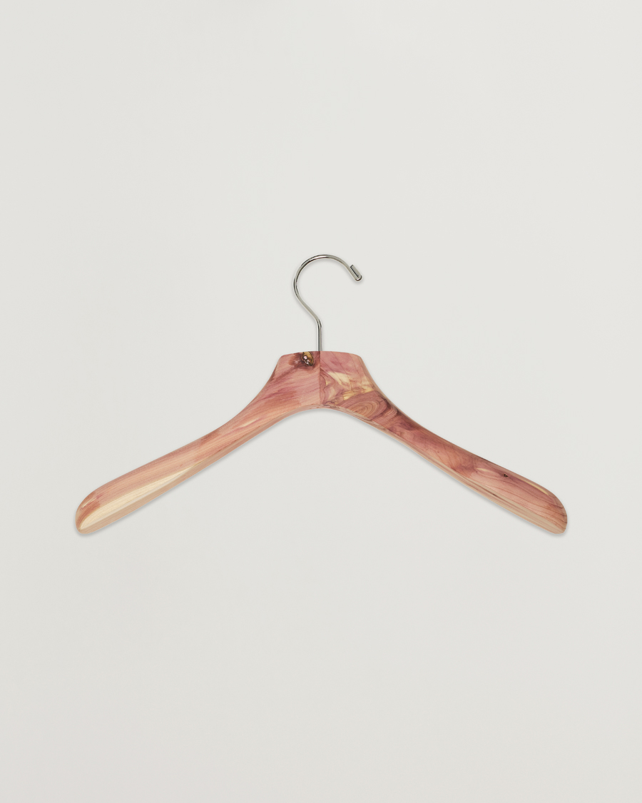 Herre | Bøjler | Care with Carl | 6-Pack Cedar Wood Jacket Hanger