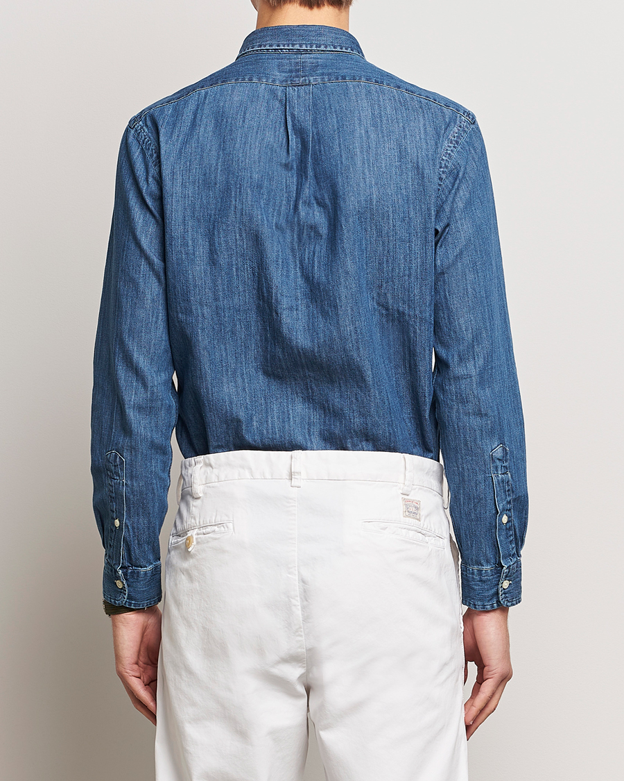 Herre | Skjorter | Polo Ralph Lauren | 2-Pack Slim Fit Denim Shirt Washed/Dark Wash