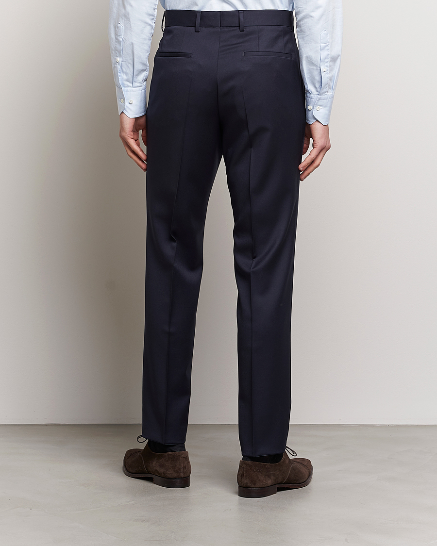 Herre | Jakkesæt | BOSS BLACK | Huge Wool Suit Dark Blue