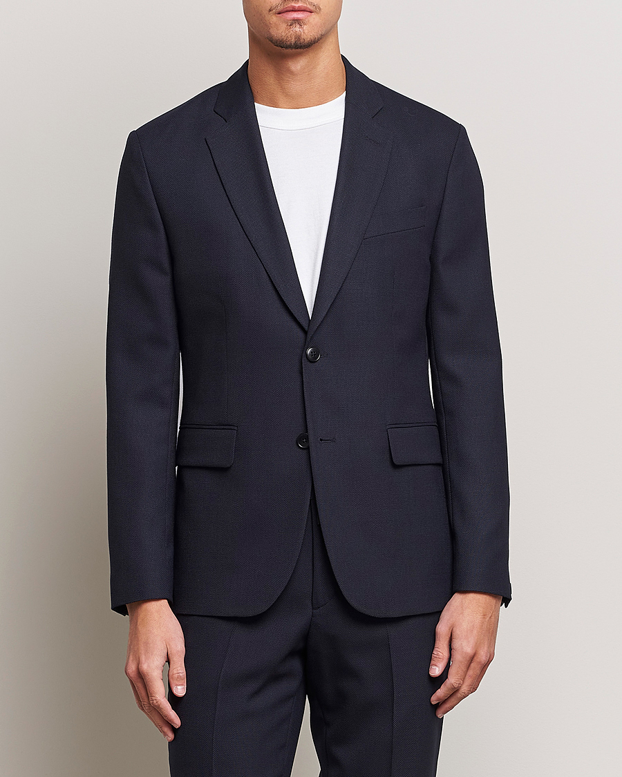 Herre | Afdelinger | J.Lindeberg | Hopper Active Hopsack Suit Navy