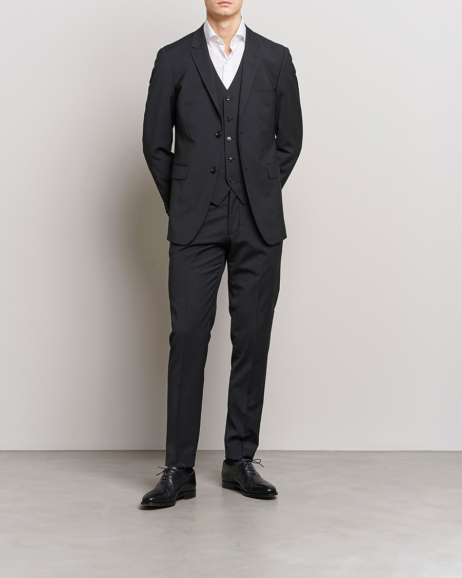 Herre | Klær | Tiger of Sweden | Jerretts Wool Travel Suit Black