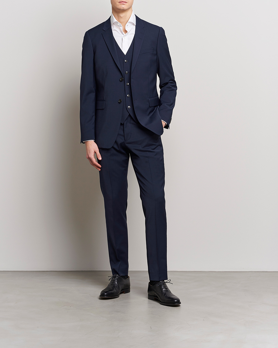 Herr |  | Tiger of Sweden | Jerretts Wool Travel Suit Royal Blue