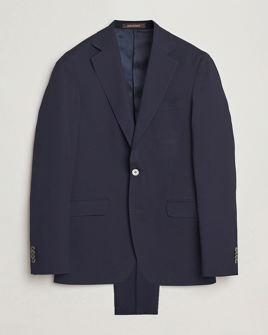 Herre | Jakkesæt | Oscar Jacobson | Ego Wool Suit Blue