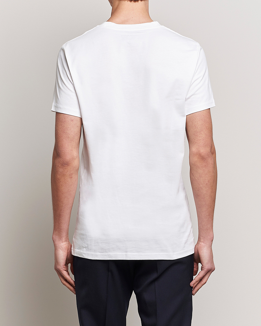 Herre | T-Shirts | Bread & Boxers | 3-pack Crew Neck Regular T-Shirt White/Black/Dark Navy