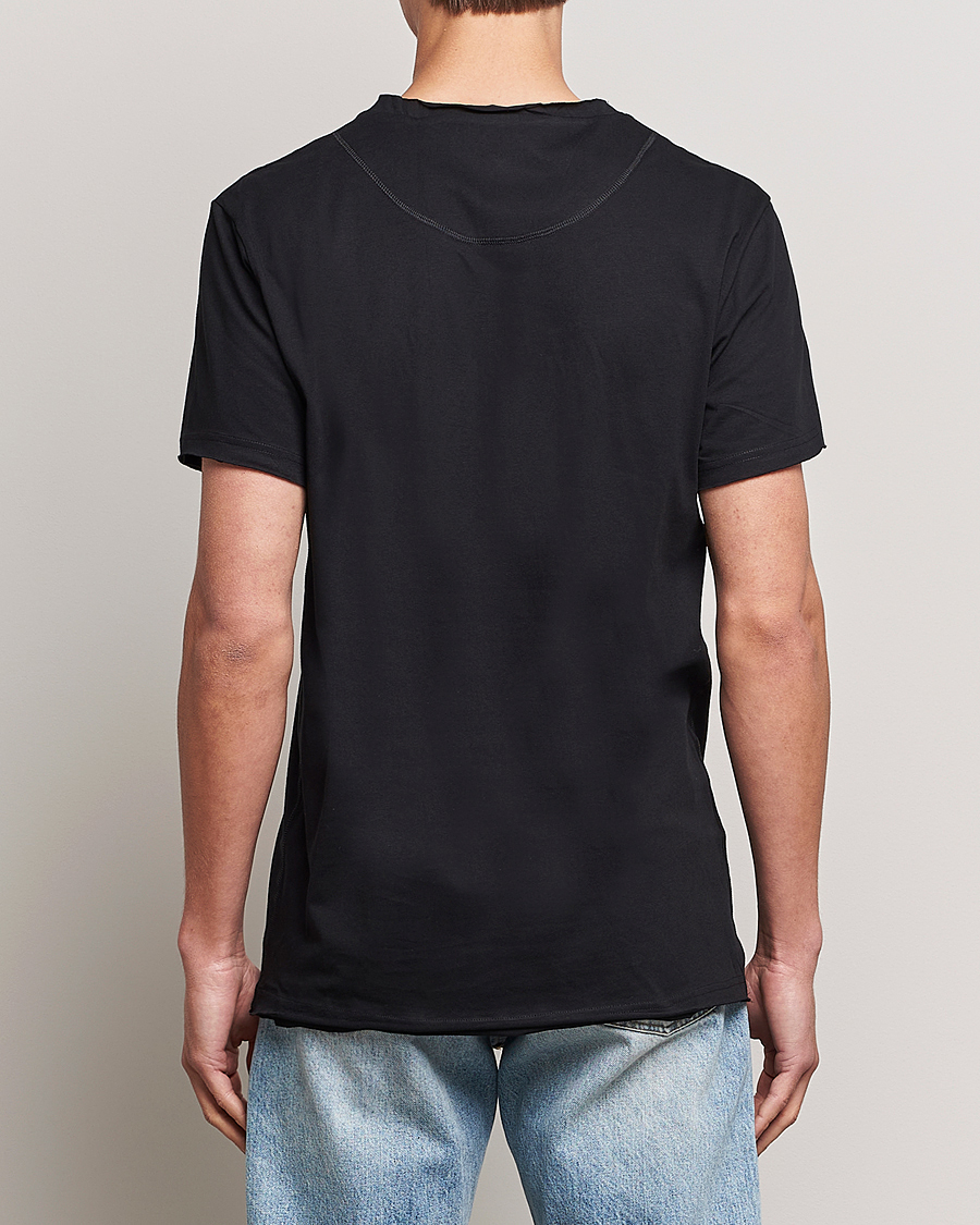 Herre | T-Shirts | Bread & Boxers | 3-pack Crew Neck Relaxed Black