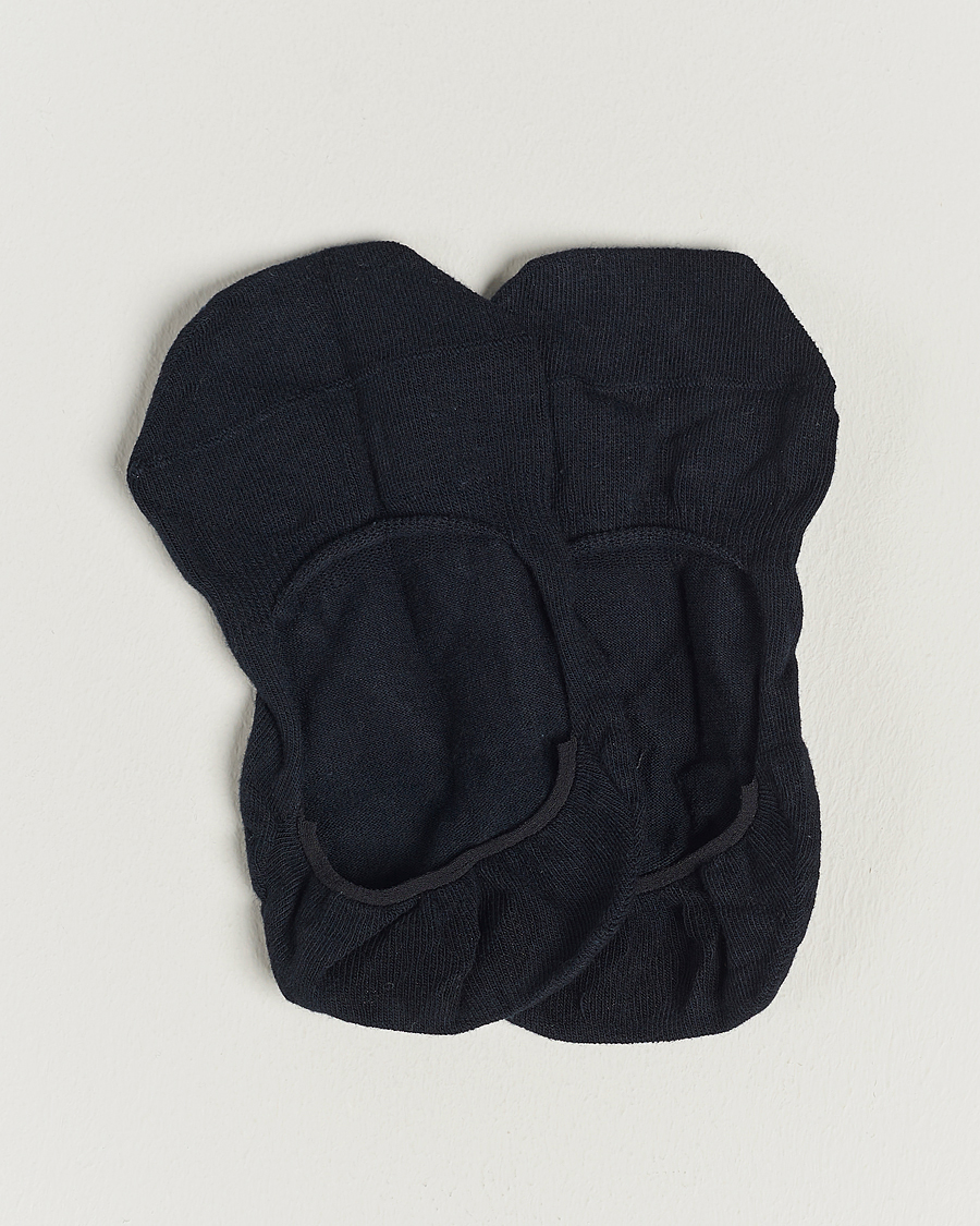 Herre | Undertøj | Falke | 3-pack Step In Box Loafer Socks Navy