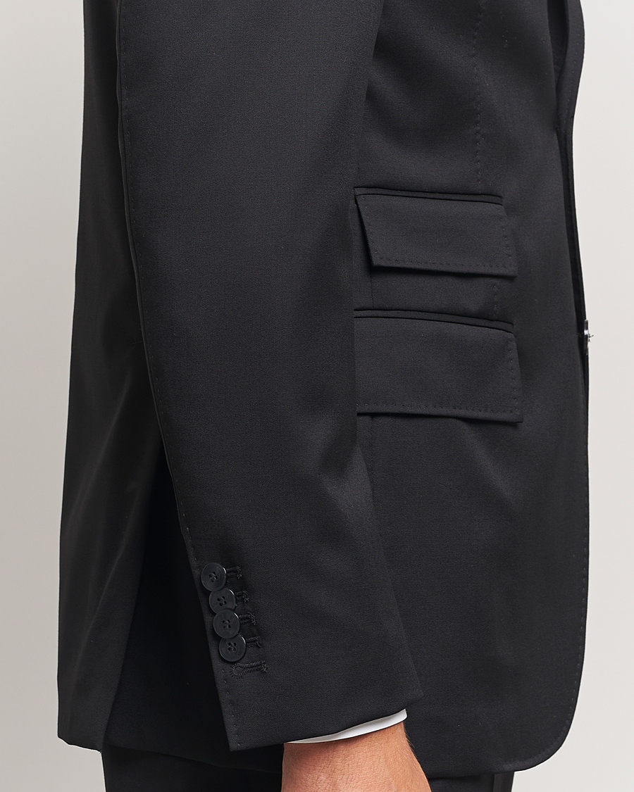 Herre | Jakkesæt | Morris | Heritage Prestige Wool Suit Black