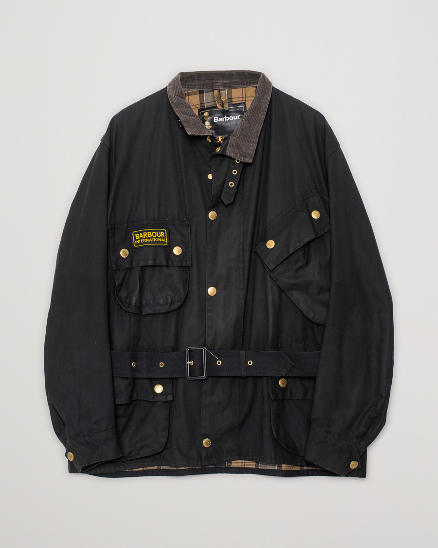 Herre | Barbour International International Original Jacket Black | Pre-owned | Barbour International International Original Jacket Black