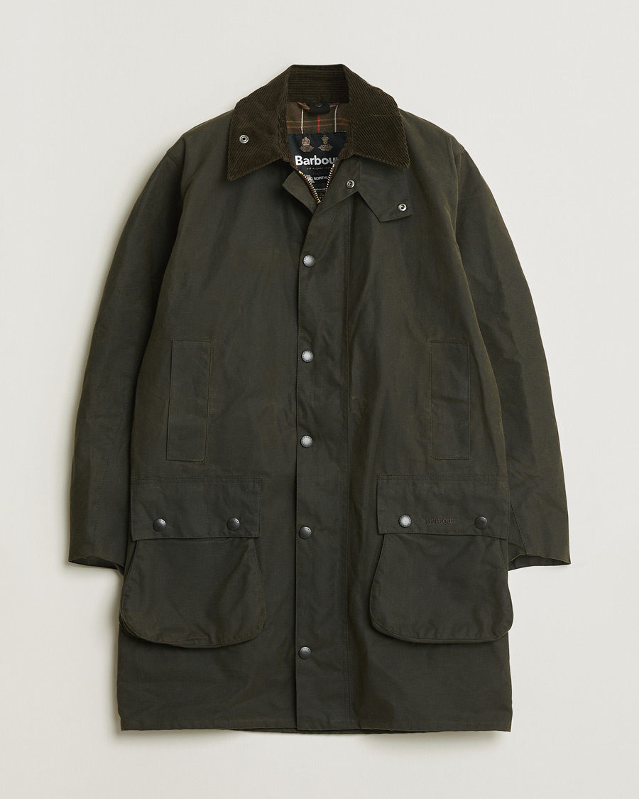 Herre | Pre-owned Jakker | Pre-owned | Barbour Lifestyle Classic Northumbria Jacket Olive UK36 - EU46