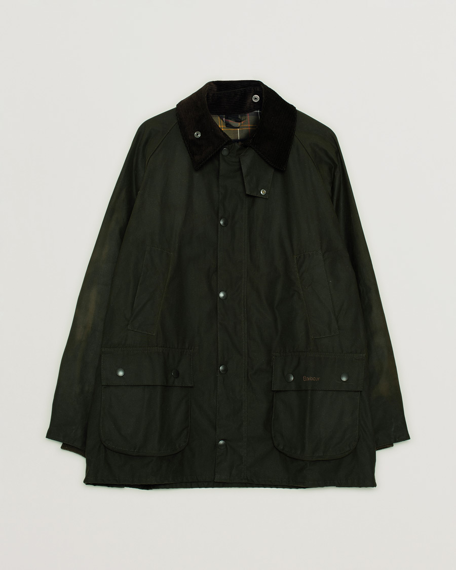Herre | Barbour Lifestyle Classic Bedale Jacket Olive | Pre-owned | Barbour Lifestyle Classic Bedale Jacket Olive