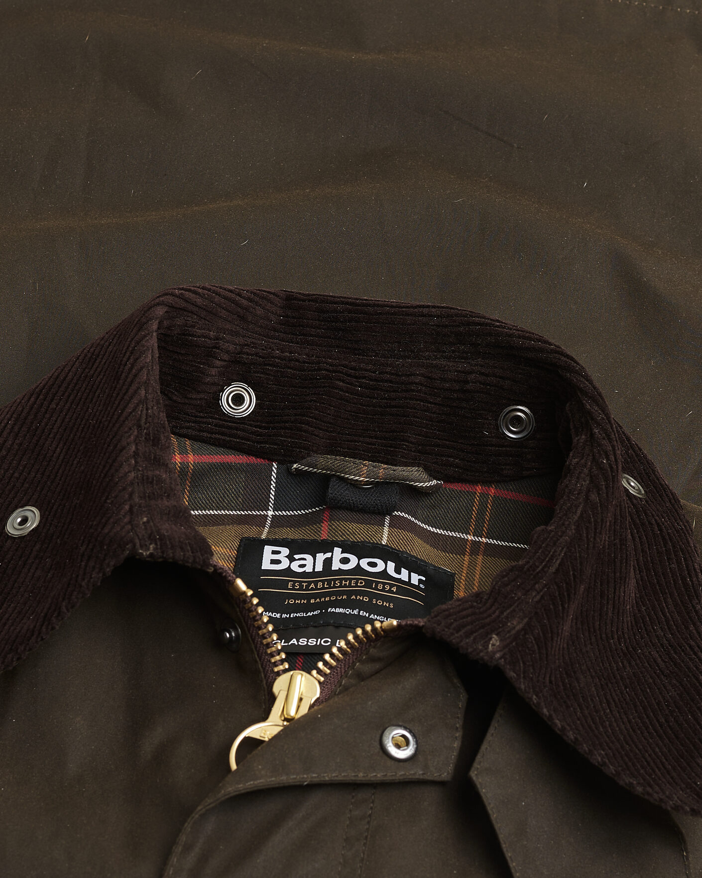 Herre | Pre-owned Jakker | Pre-owned | Barbour Lifestyle Classic Bedale Jacket Olive UK46 - EU56