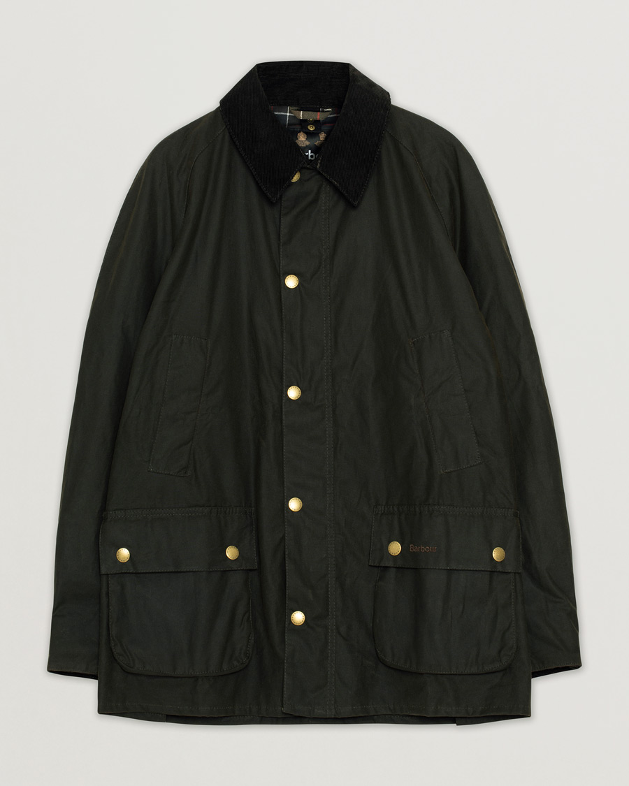 Herre | Barbour Lifestyle Ashby Wax Jacket Olive | Pre-owned | Barbour Lifestyle Ashby Wax Jacket Olive