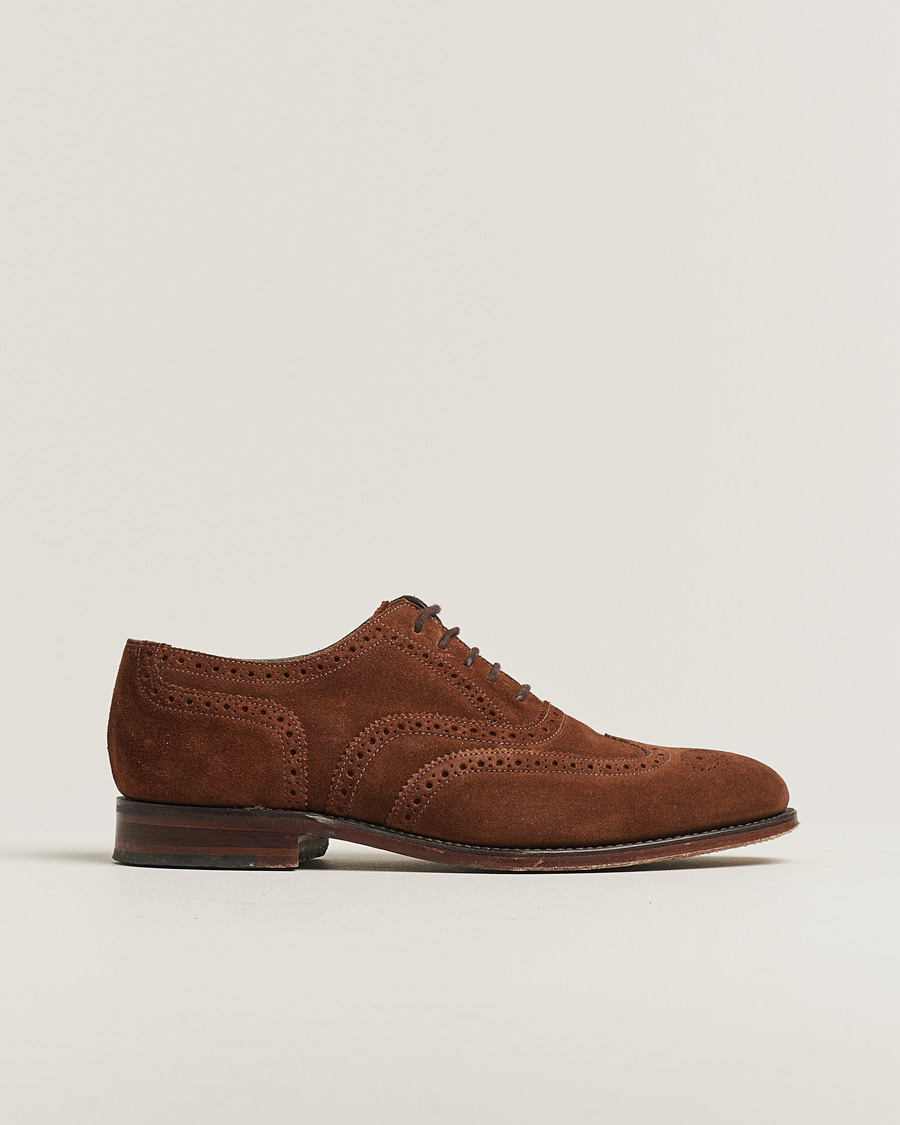 Herre | Loake 1880 Buckingham Brogue Brown Suede UK6,5 - EU40,5 | Pre-owned | Loake 1880 Buckingham Brogue Brown Suede UK6,5 - EU40,5