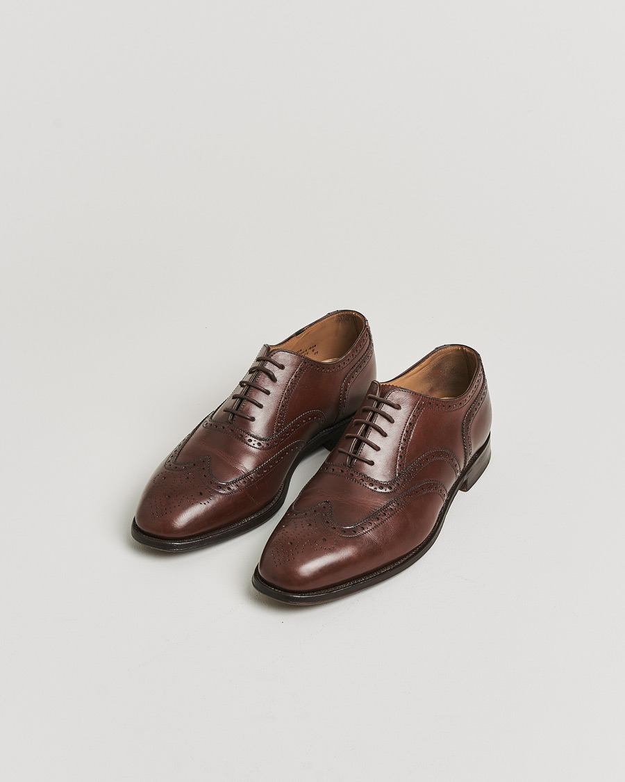 Herre | Loake 1880 Exeter Brogue Brown Calf UK9 - EU43 | Pre-owned | Loake 1880 Exeter Brogue Brown Calf UK9 - EU43