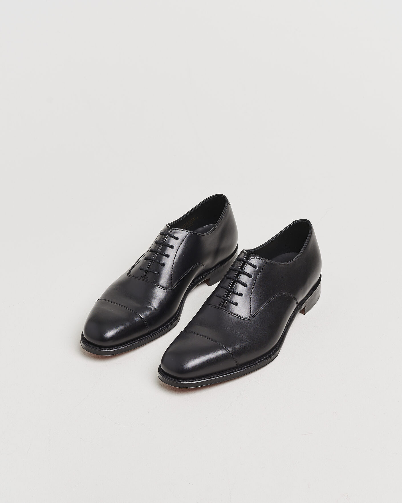 Herre | Pre-owned Randsyede sko | Pre-owned | Loake 1880 Aldwych Oxford Black Calf UK9 - EU43