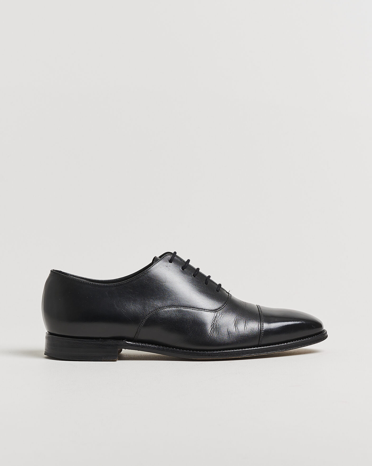 Herre | Pre-owned Randsyede sko | Pre-owned | Loake 1880 Rothschild Oxford Black Calf UK11 - EU45