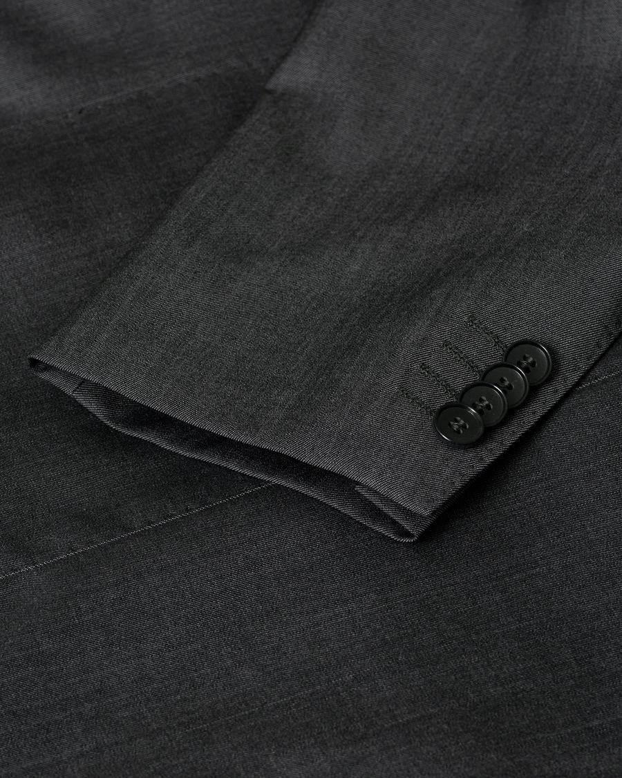 Herre | Oscar Jacobson Fuego Blazer Wool Dark Grey | Pre-owned | Oscar Jacobson Fuego Blazer Wool Dark Grey