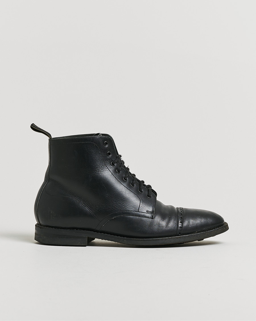 Herre | Pre-owned Randsyede sko | Pre-owned | Loake 1880 Hyde Boot Black Calf UK10,5 - EU44,5