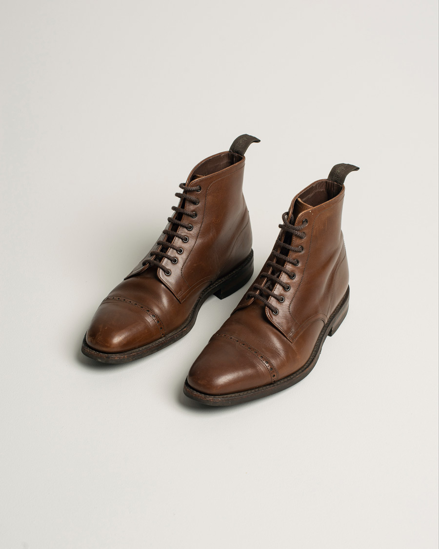 Herre | Loake 1880 Hyde Boot Dark Brown | Pre-owned | Loake 1880 Hyde Boot Dark Brown