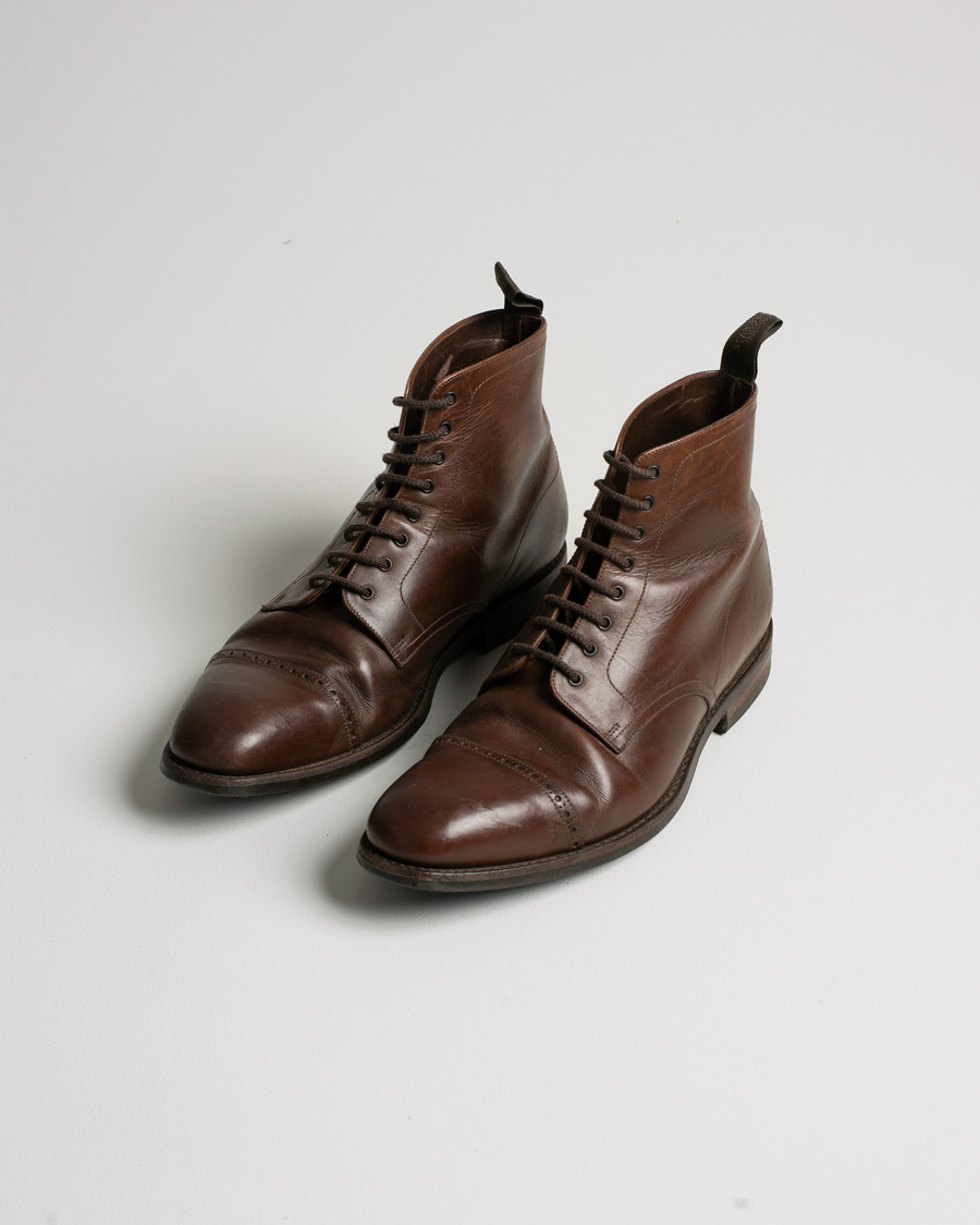 Herre | Loake 1880 Hyde Boot Dark Brown | Pre-owned | Loake 1880 Hyde Boot Dark Brown