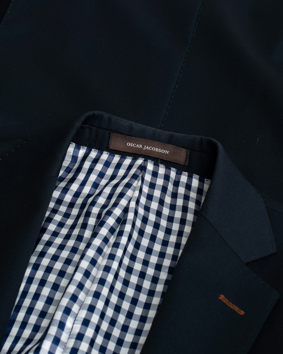 Herre | Oscar Jacobson Edmund Club Blazer Navy | Pre-owned | Oscar Jacobson Edmund Club Blazer Navy