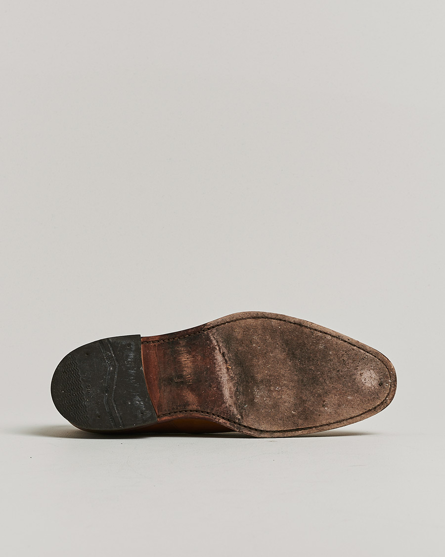 Herre | Pre-owned Sko | Pre-owned | Loake 1880 Aldwych Oxford Tan Burnished Calf UK6 - EU40