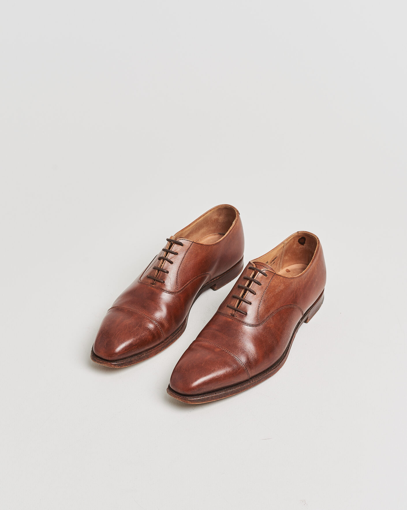 Herre | Pre-owned Randsyede sko | Pre-owned | Crockett & Jones Hallam Oxford Beechnut Calf UK9,5 - EU43,5